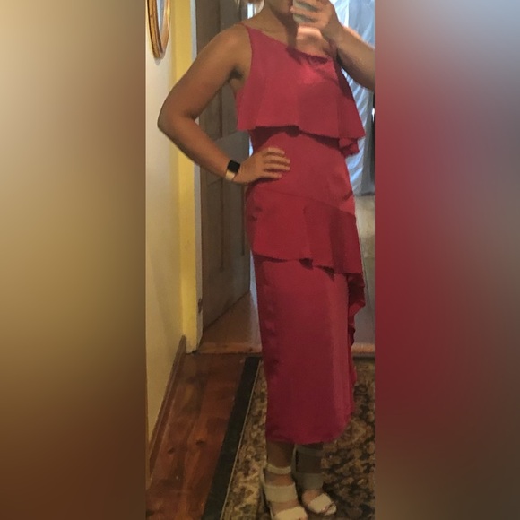 Keepsake the Label “No Love” Midi Dress Medium - Picture 7 of 7